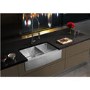 Taylor & Moore Royal Spring Neck Single Lever Stainless Steel Kitchen Tap with Pull out Nozzle Spray