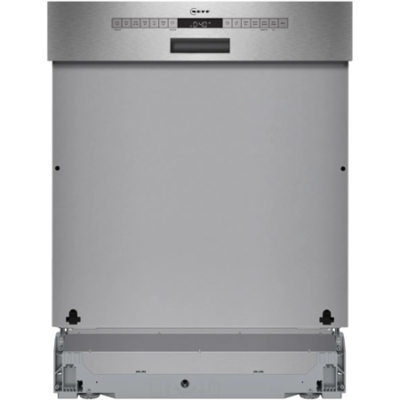Neff N 50 Semi-Integrated Dishwasher - Smart Wi-Fi, D-Rated, Stainless steel control panel