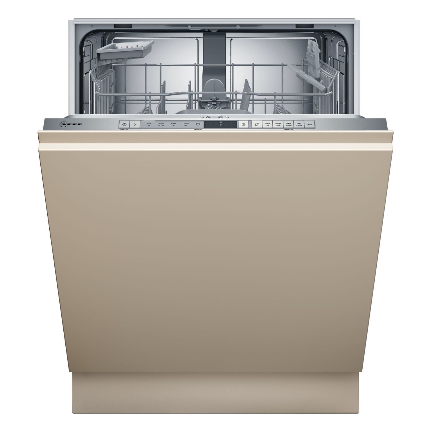 Neff N 30 Integrated Dishwasher - Smart Wi-Fi, D-Rated, 13 place settings, Flex Baskets