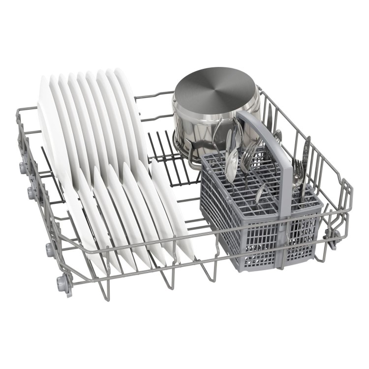 Neff N30 Integrated Dishwasher - Smart Wi-Fi C-rated Black Control Panel