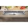 Neff N 30 Integrated Dishwasher - Smart Wi-Fi, D-Rated, Silver control panel