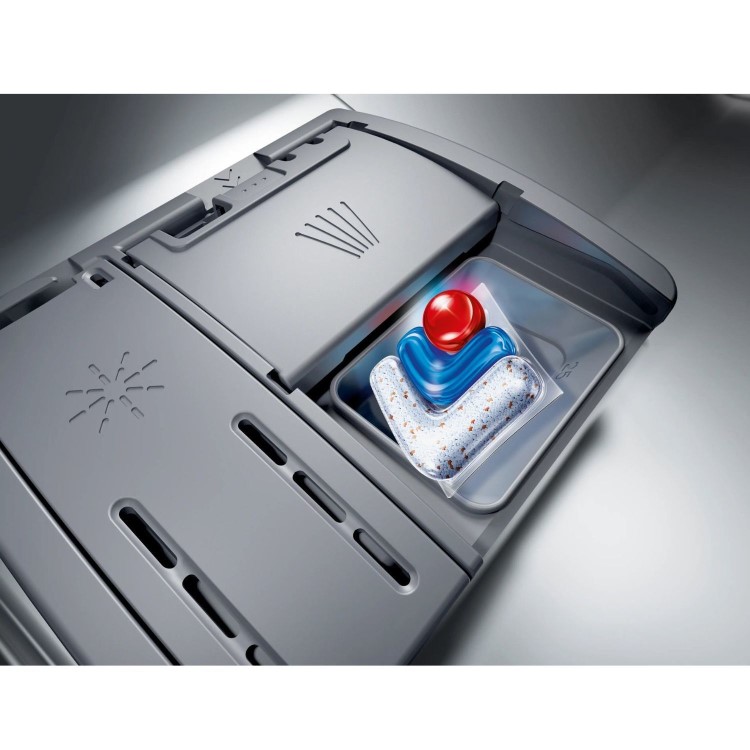 Neff N 30 Integrated Dishwasher - Smart Wi Fi Silver control panel