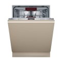S155HVX00G Neff N 50 Integrated Dishwasher - Smart Wi-Fi, D-Rated, Silver control panel