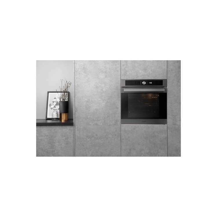 Hotpoint Electric Single Oven with Catalytic Cleaning - Stainless Steel