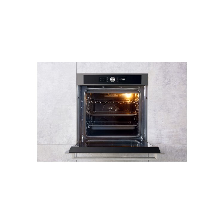 Hotpoint Electric Single Oven with Catalytic Cleaning - Stainless Steel