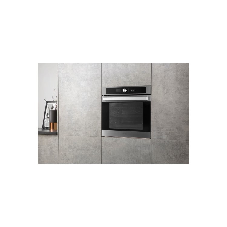 Hotpoint Electric Single Oven with Catalytic Cleaning - Stainless Steel