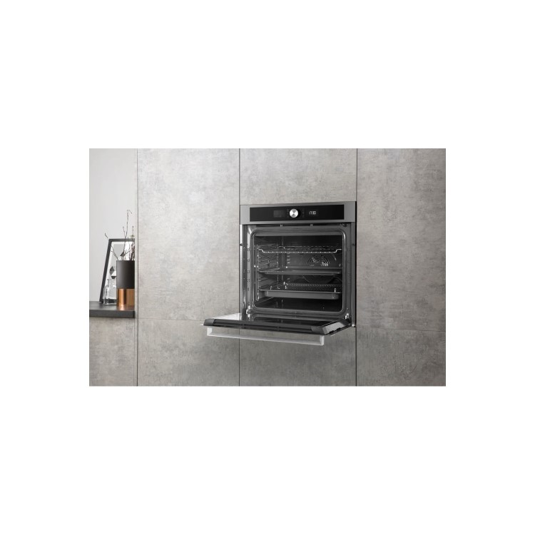 Hotpoint Electric Single Oven with Catalytic Cleaning - Stainless Steel