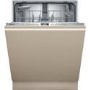 Neff N 50 Integrated Dishwasher - Smart, C-rated, Silver control panel