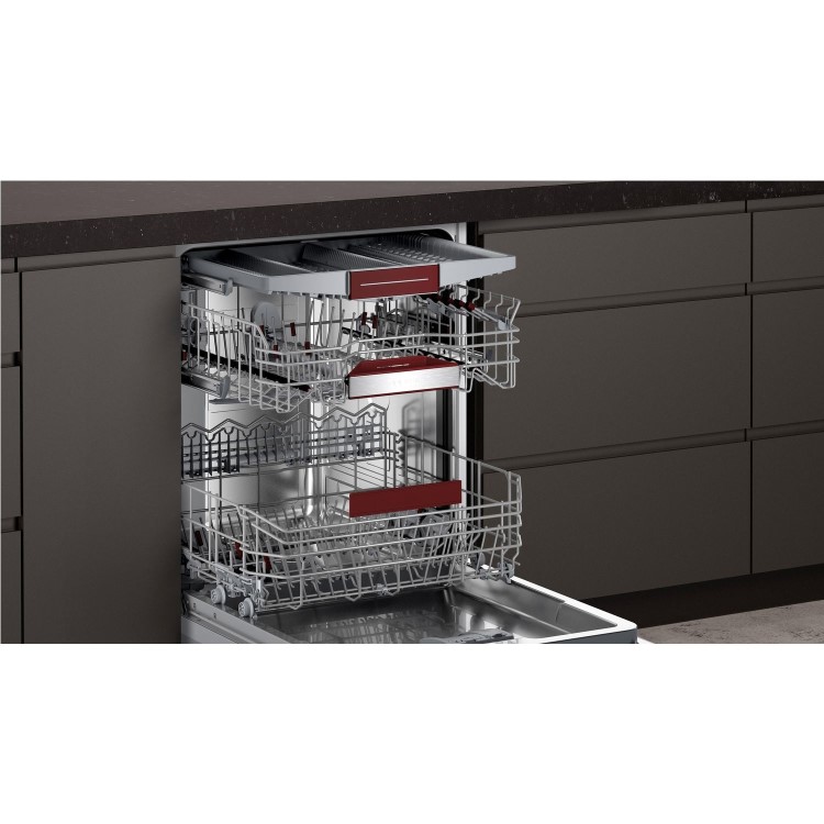 Refurbished Neff N70 S187ECX23G 13 Place Fully Integrated Dishwasher