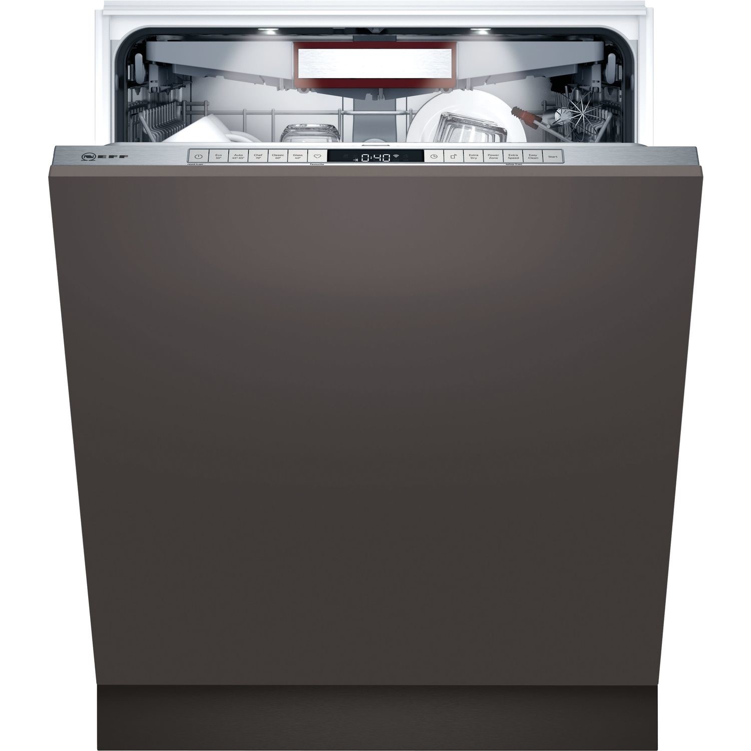 Neff N 70 Integrated Dishwasher - Smart Wi-Fi, A-Rated, 14 place settings - S187TC800E