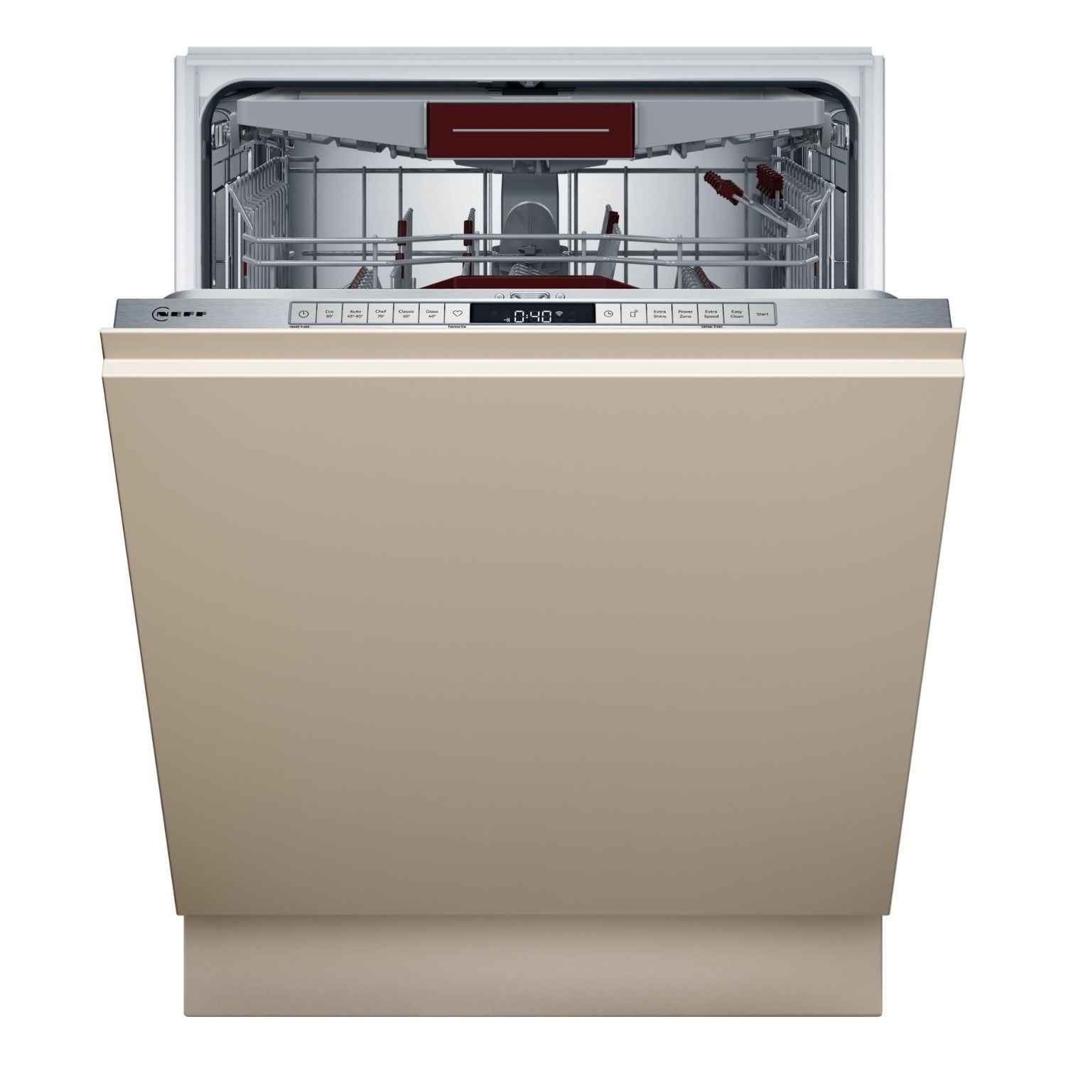 Neff N70 Fully Integrated Dishwasher 14 Place Smart Wi-Fi Zeolith  S187zcx03g S187ZCX03G