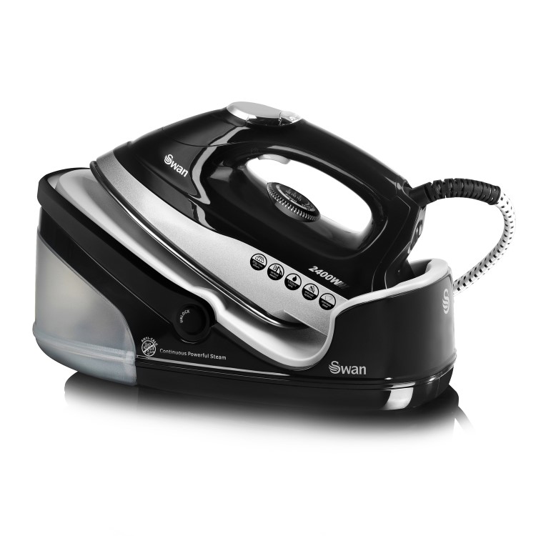 Swan S19021BMN 2400W Automatic Steam Generator - Black