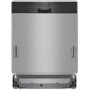 Neff N 50 Integrated Dishwasher - Smart, C-rated, Silver control panel
