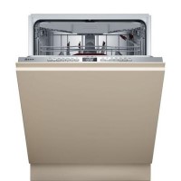 Neff N 50 Integrated Dishwasher - Smart, C-rated, Silver control panel