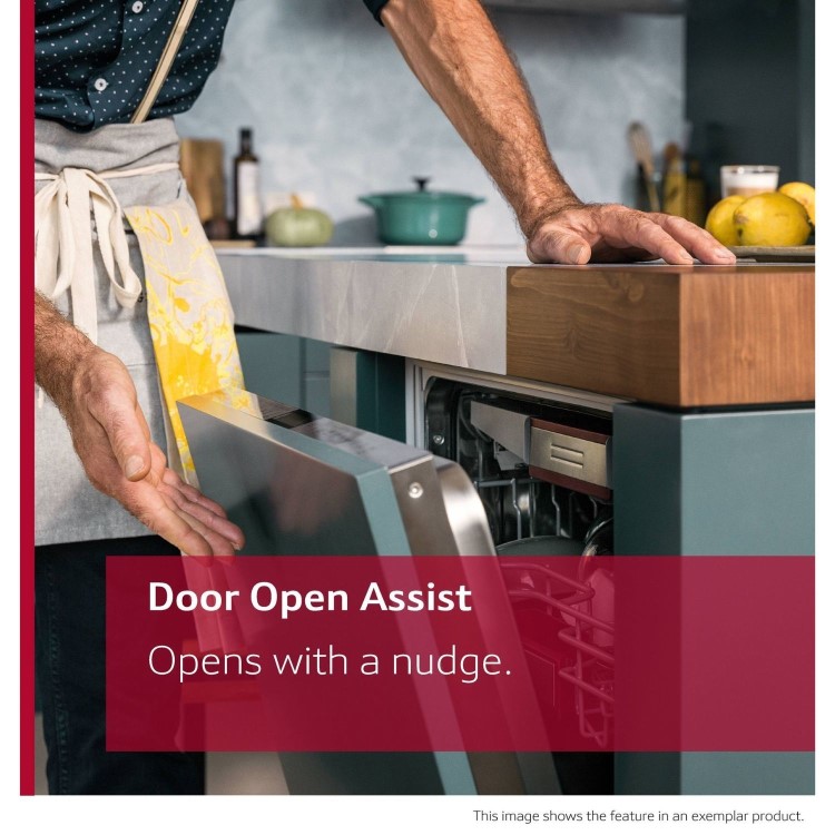 Neff N 50 Integrated Dishwasher - Smart, C-rated, Silver control panel