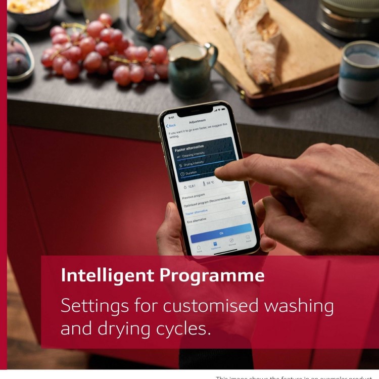 Neff N70 Integrated Dishwasher -  Smart Wi-Fi D-Rated Silver control panel