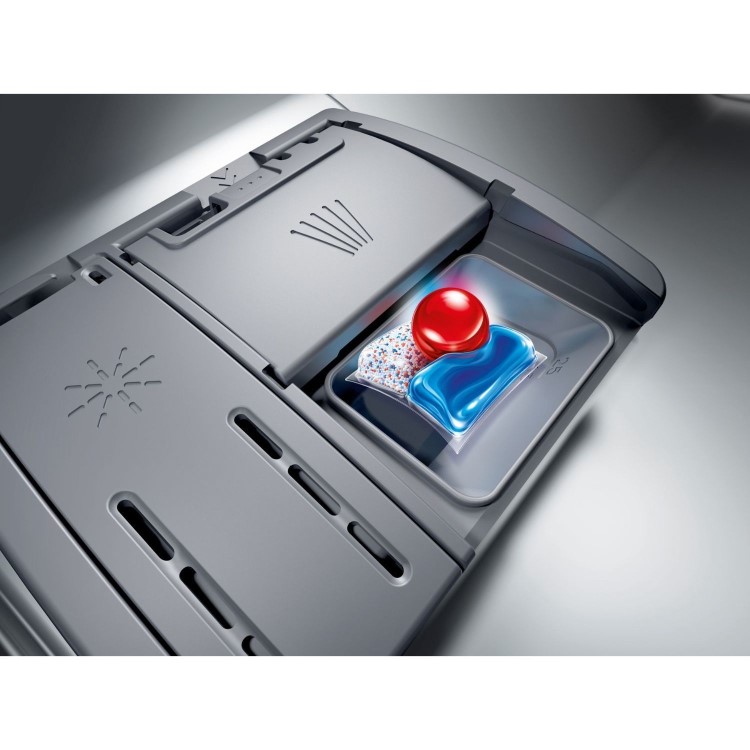 Neff N70 Integrated Dishwasher -  Smart Wi-Fi D-Rated Silver control panel
