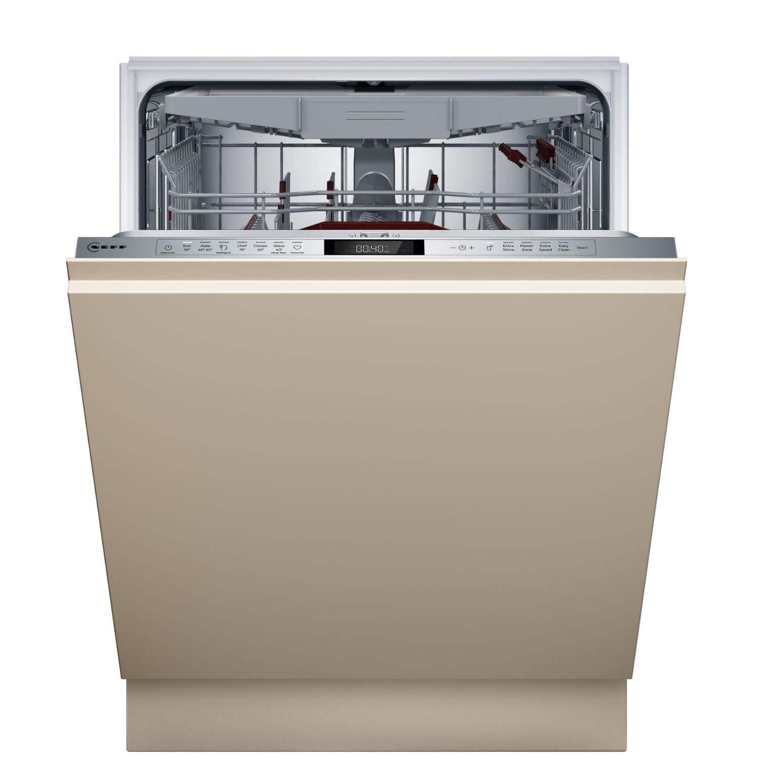 N 70 Integrated Dishwasher Smart B rated control panel