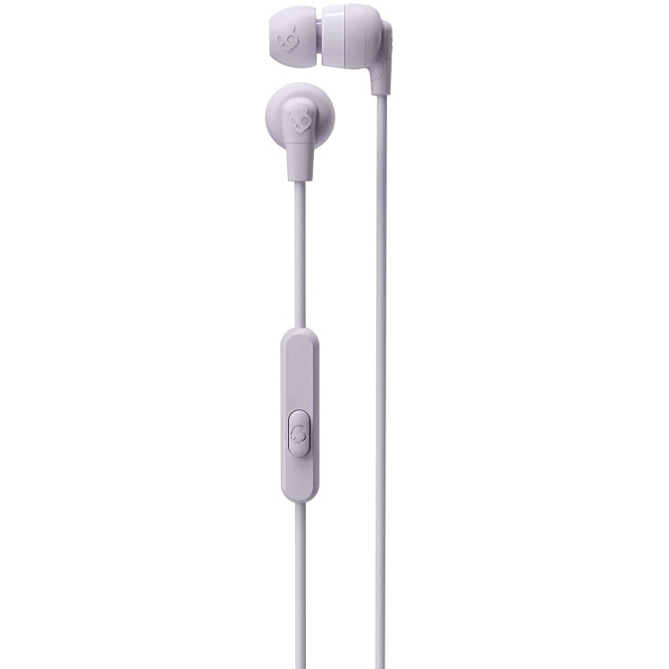 Skullcandy Ink'd - Wired In-Ear Earphones w/Mic - Pastels/Lavender/Purple