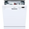 Neff S41E50W1GB 12 Place Semi Integrated Dishwasher With White Panel