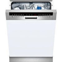 NEFF S42M69N0GB 13 Place Semi Integrated Dishwasher With Stainless Steel Panel