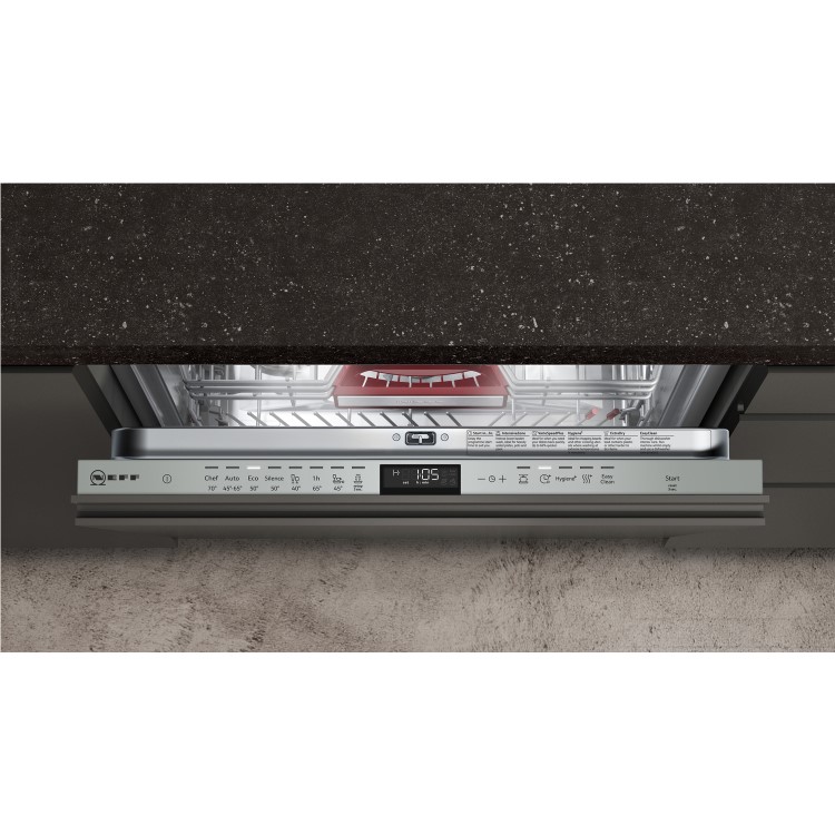 GRADE A2 - Neff S515T80D1G Energy Efficient 14 Place Fully Integrated Dishwasher With Cutlery Tray