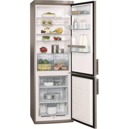 AEG S53600CSS0 Ultra Energy Efficient Freestanding Fridge Freezer - Stainless Steel