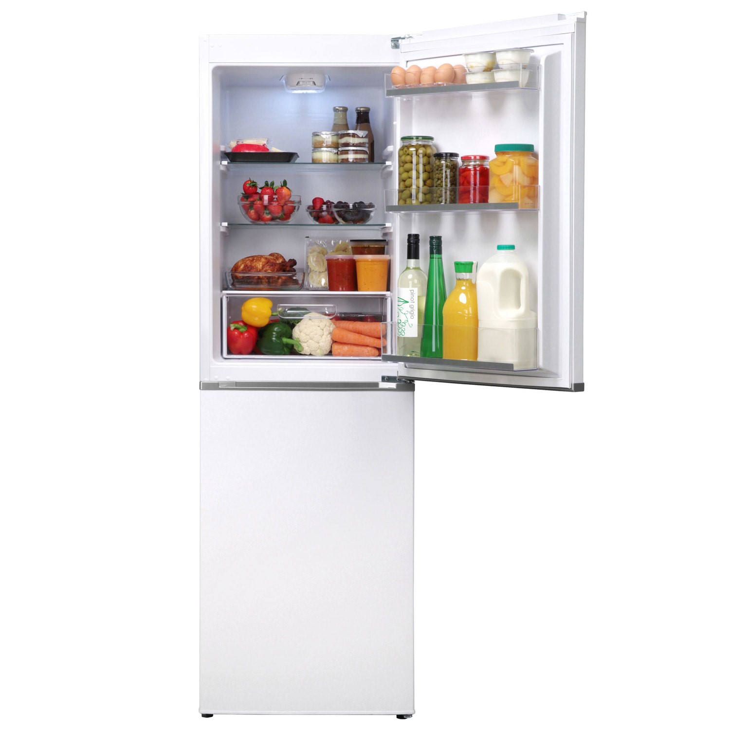 Servis S54170 Static Freestanding Fridge Freezer White Appliances Direct