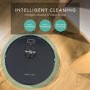 Tesvor S6-black Robot Vacuum Cleaner Laser Navigation 2700Pa Auto-Charging Floor Carpet Sweeping and Mopping