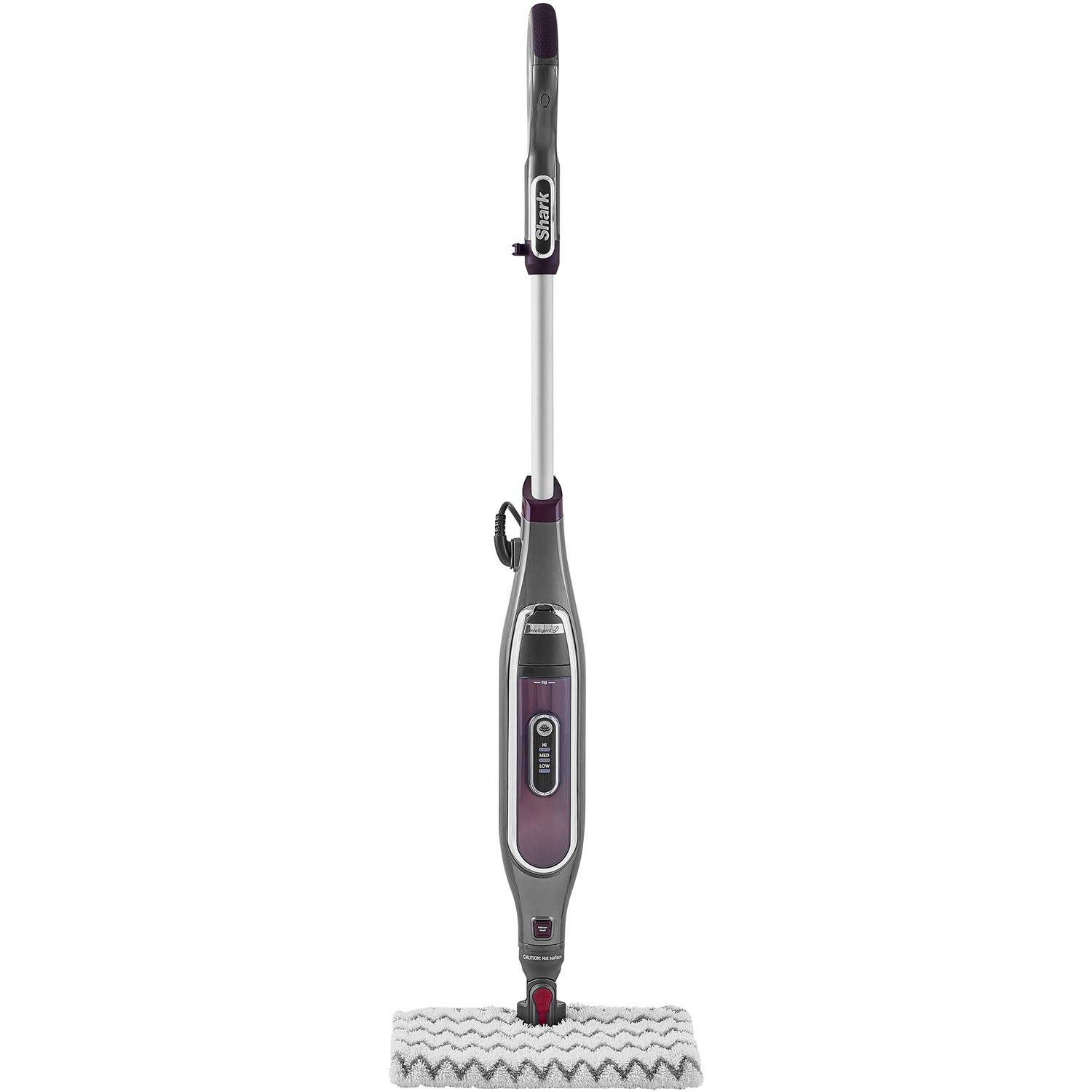 Shark Klik n' Flip Automatic Steam Mop - Grey & Bordeuax