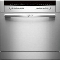GRADE A1 - Neff S66M64M1EU 8 Place Integrated Compact Dishwasher in Stainless steel