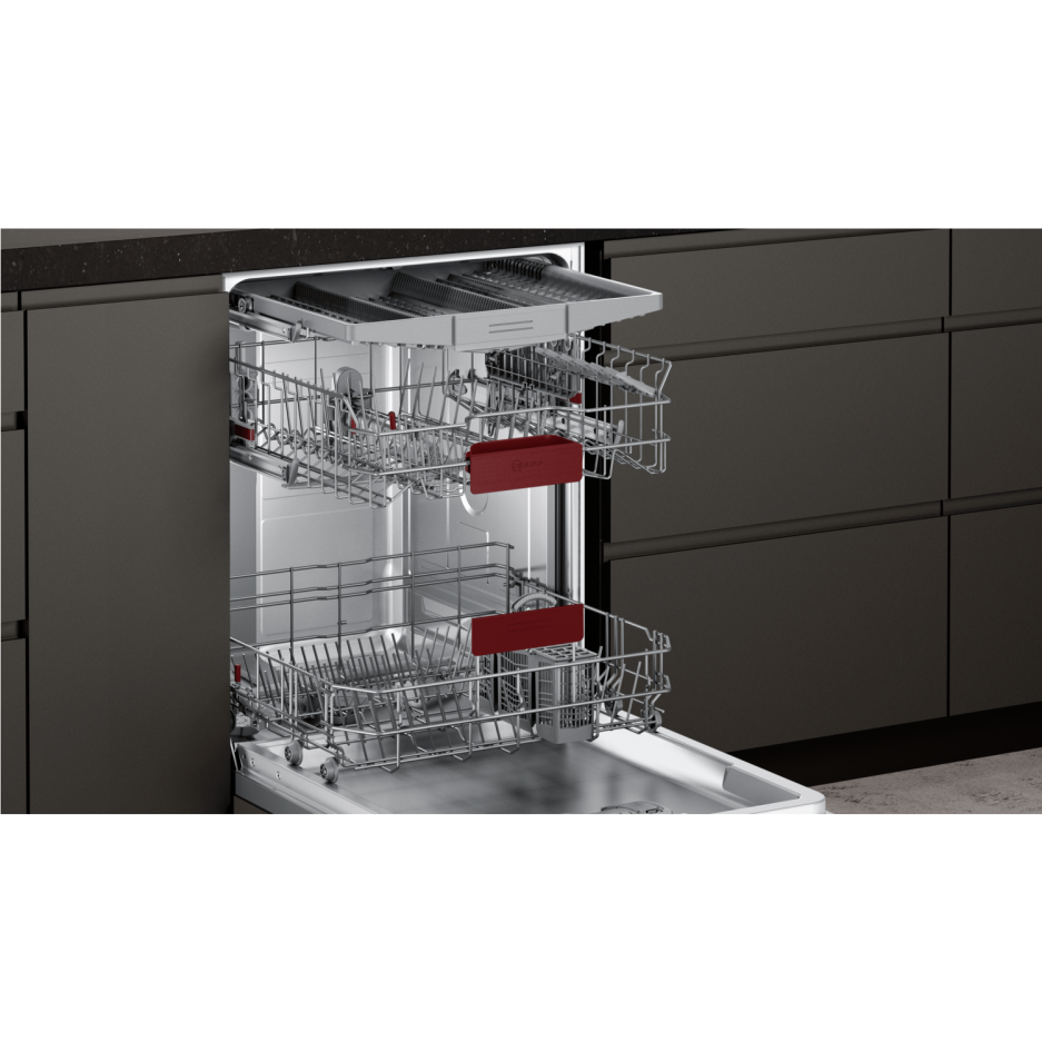 Neff S713M60X1G N50 14 Place Fully Integrated Dishwasher With Cutlery