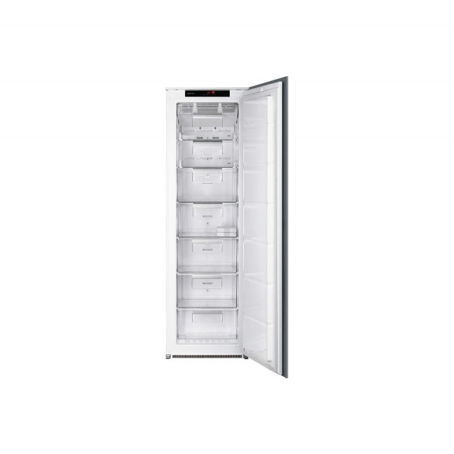 Smeg S7220FNDP 54cm Wide Frost Free Integrated Upright In-Column Freezer