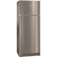 AEG S74100DTX0 Top Mount Freestanding Fridge Freezer - Anti-fingerprint Stainless Steel Doors