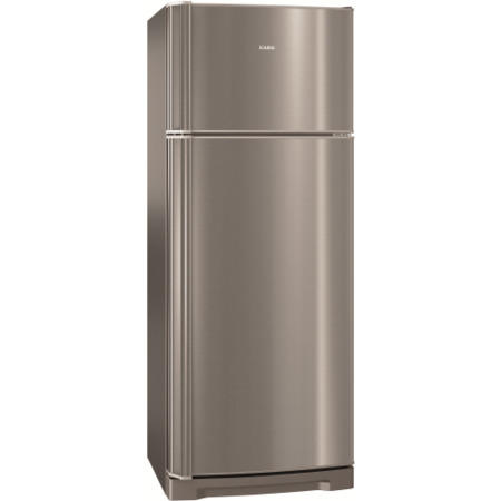 AEG S74100DTX0 Top Mount Freestanding Fridge Freezer - Anti-fingerprint Stainless Steel Doors