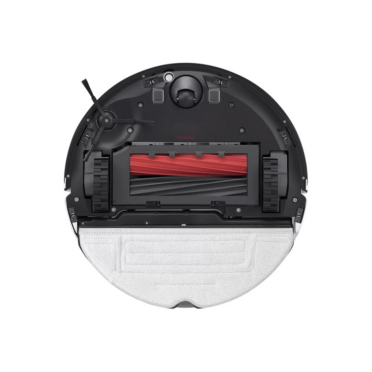 Roborock S8 Robot Vacuum Cleaner with DuoRoller Brush and VibraRise Mopping 6000Pa - Black