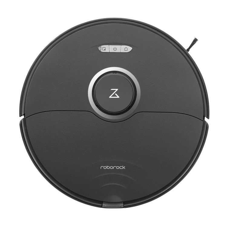 Roborock S8 Robot Vacuum Cleaner with DuoRoller Brush and VibraRise Mopping 6000Pa - Black