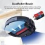Roborock S8 Robot Vacuum Cleaner with DuoRoller Brush and VibraRise Mopping 6000Pa - Black