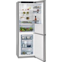 AEG S83200CMM0 High Performance Freestanding Fridge Freezer - Stainless Steel