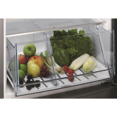 AEG S83400CTM0 High Performance Freestanding Fridge Freezer in Stainless Steel