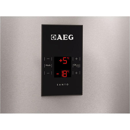 AEG S83600CMM0 High Performance Freestanding Fridge Freezer - Anti-fingerprint Stainless Steel