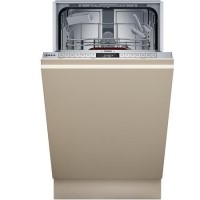 Neff N50 Integrated Slimline Dishwasher - Smart Wi-Fi, Silver control panel Neff N50 Integrated Slimline Dishwasher - Smart Wi-Fi, Silver control panel