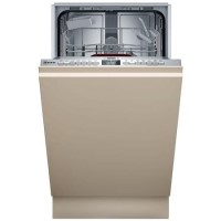 Neff N 50 Integrated Slimline Dishwasher - Smart Wi-Fi Silver control panel