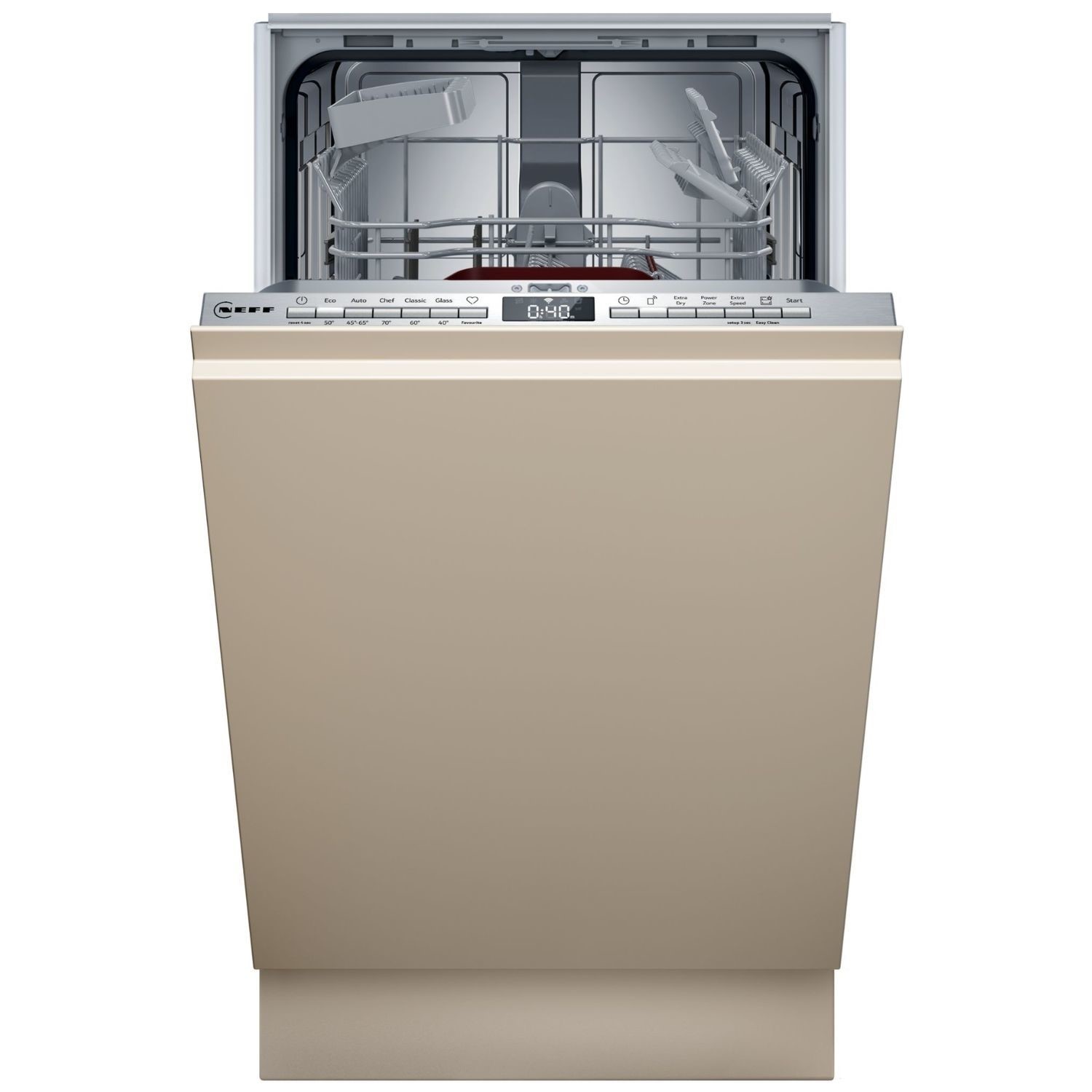 Neff S875HKX32G N50 45cm Fully Integrated Slimline Dishwasher 10 Place