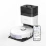 Roborock S8+ Robot Vacuum Cleaner with RockDock Plus DuoRoller Brush and VibraRise Mopping system 6000Pa - White