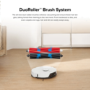 Roborock S8+ Robot Vacuum Cleaner with RockDock Plus DuoRoller Brush and VibraRise Mopping system 6000Pa - White
