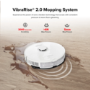 Roborock S8+ Robot Vacuum Cleaner with RockDock Plus DuoRoller Brush and VibraRise Mopping system 6000Pa - White