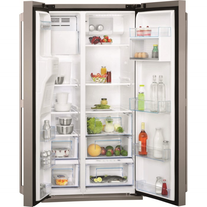 AEG S96090XVM1 American Fridge Freezer With Ice And Water Dispenser