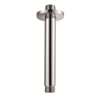 Ceiling Arm Chrome Round 250mm