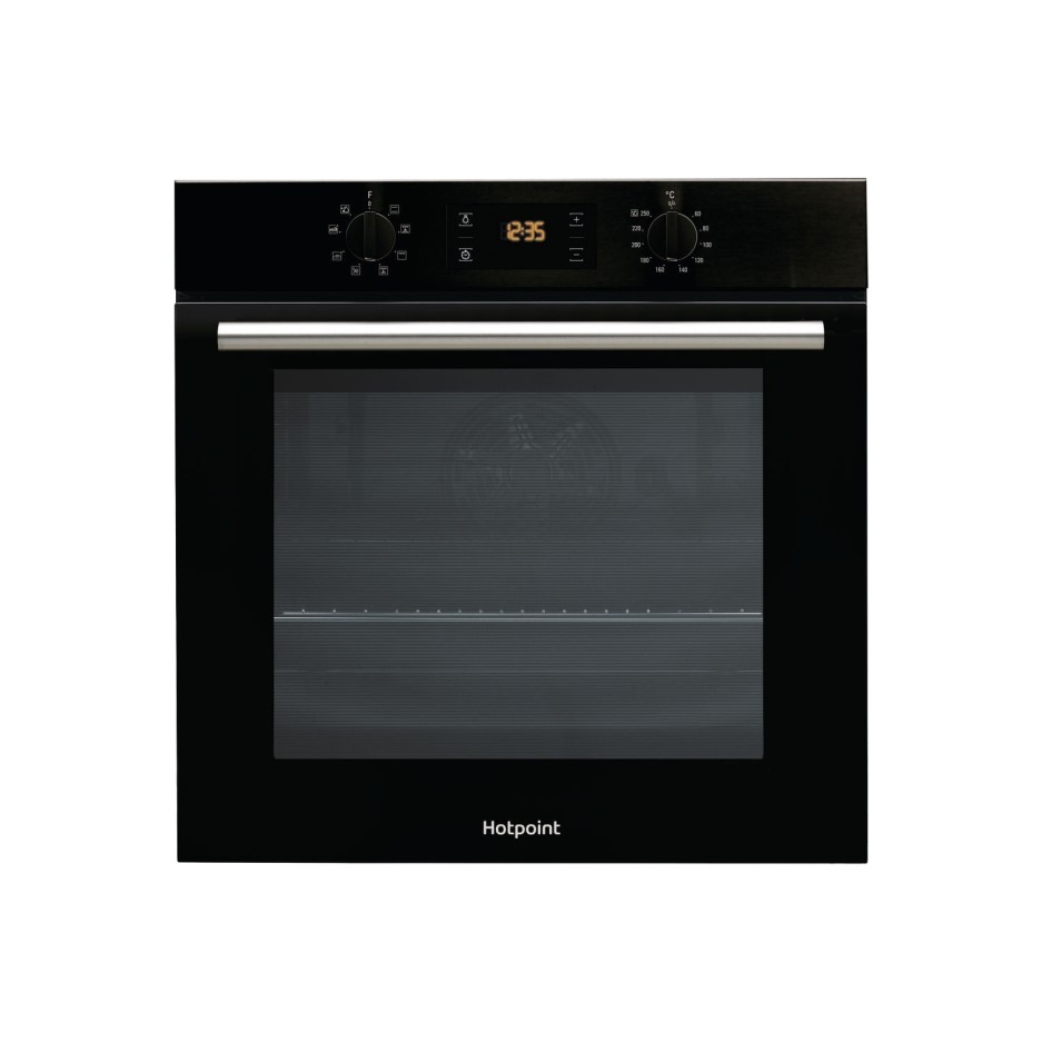 Hotpoint SA2540HBL 8 Function Electric Builtin Single Oven Black